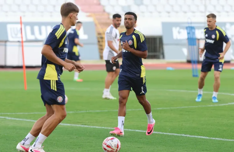 Hajduk odradio trening pred Žilinu, a Livaja i Garcia ukrali su pozornost ovim izrazima lica