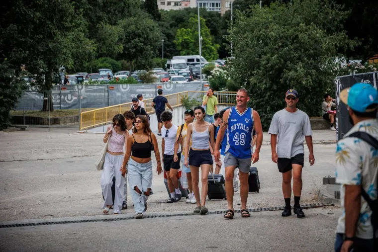 Ovo je stadion dan prije Ultre, tisuće posjetitelja već su u Splitu, pogledajte atmosferu