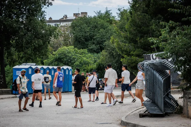 Ovo je stadion dan prije Ultre, tisuće posjetitelja već su u Splitu, pogledajte atmosferu