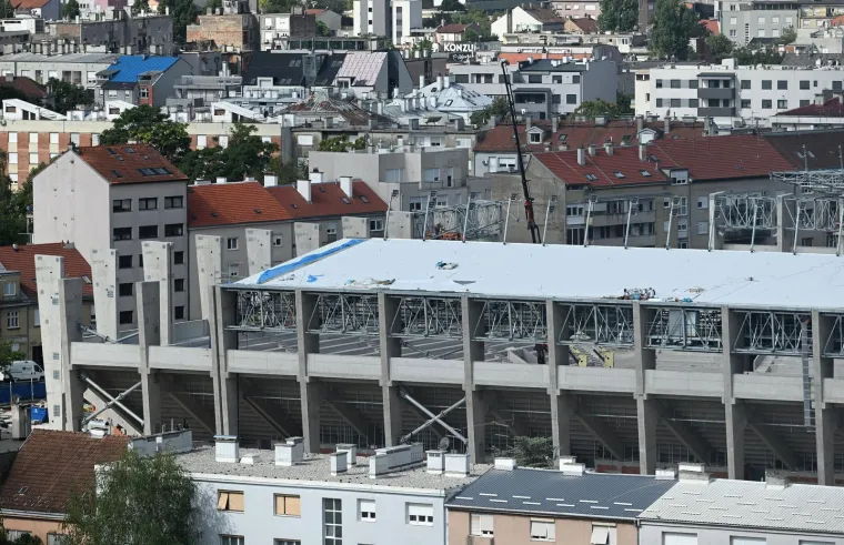 Pogledajte &scaron;to se događa na najvećem gradili&scaron;tu u Zagrebu! Jedan detalj neće se svidjeti navijačima