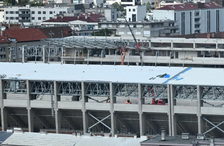 Pogledajte &scaron;to se događa na najvećem gradili&scaron;tu u Zagrebu! Jedan detalj neće se svidjeti navijačima