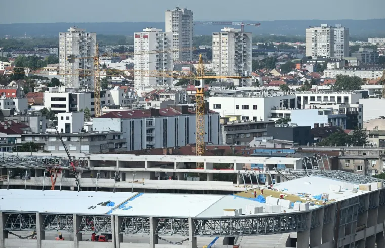 Pogledajte &scaron;to se događa na najvećem gradili&scaron;tu u Zagrebu! Jedan detalj neće se svidjeti navijačima