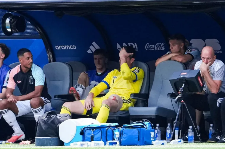 Courtois se ozlijedio i u suzama napustio teren: Emotivni opro&scaron;taj od Mundijala slomio Belgiju