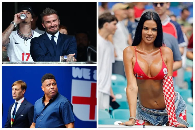 Na utakmici Beckham, pravi Ronaldo, a Ivana Knoll plijenila pažnju...: Evo &scaron;to je sve radila