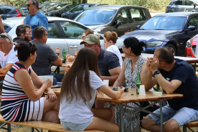 Vrući ljetni dan uz Dravu: Pogledajte 'Big Jump' u Svetoj Mariji koji je odu&scaron;evio mnoge