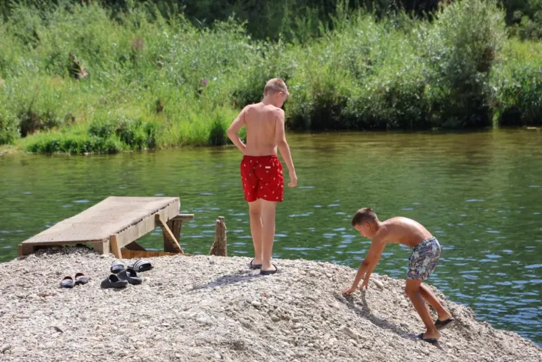 Vrući ljetni dan uz Dravu: Pogledajte 'Big Jump' u Svetoj Mariji koji je odu&scaron;evio mnoge