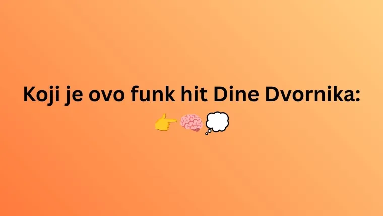 Prepoznaje&scaron; li hrvatske hitove prema emojijima? Dokaži da ti nisu nepoznanica na zabavnom kvizu