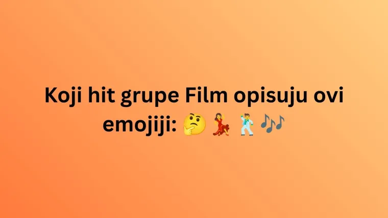 Prepoznaje&scaron; li hrvatske hitove prema emojijima? Dokaži da ti nisu nepoznanica na zabavnom kvizu