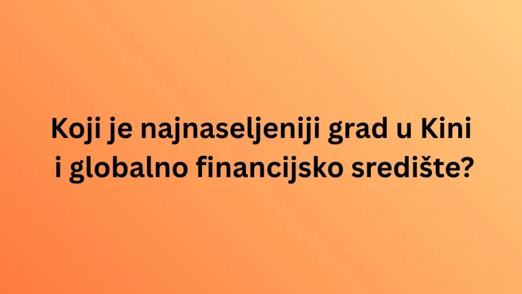 Zna&scaron; li najveće gradove ovih država? Ne žuri s odgovorima, dobro promisli, jer lako se poskliznuti