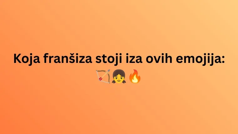 Samo ljubitelji kinematografije prepoznat će sve filmove po emojijima: Poku&scaron;aj rasturiti na kvizu
