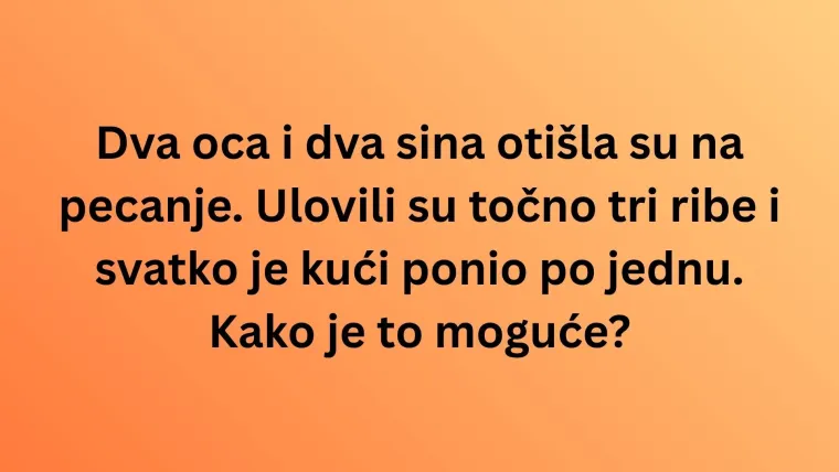 Većina će pogrije&scaron;iti na zagonetkama, može&scaron; li biti među rijetkima koji kviz prođu bez gre&scaron;ke?