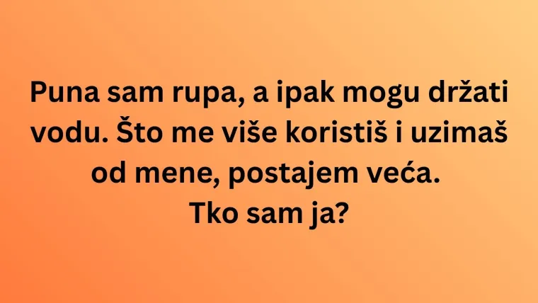Većina će pogrije&scaron;iti na zagonetkama, može&scaron; li biti među rijetkima koji kviz prođu bez gre&scaron;ke?