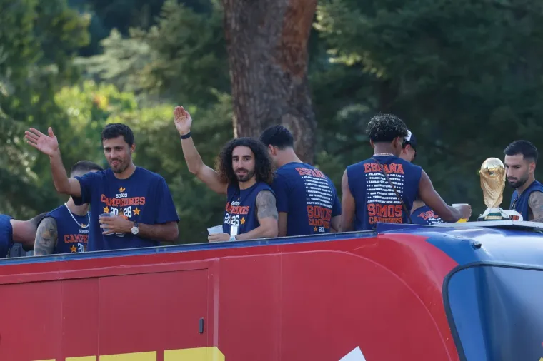 Potpuni kaos u Madridu: Pogledajte ludnicu na dočeku svjetskih prvaka