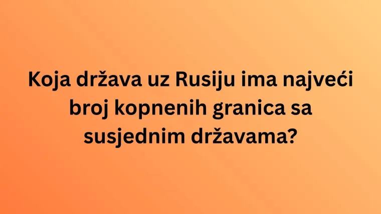 Testiraj svoje geografsko znanje i vidi može&scaron; li proći ovaj zahtjevan kviz bez gre&scaron;ke