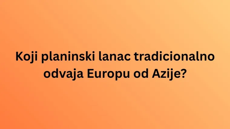 Testiraj svoje geografsko znanje i vidi može&scaron; li proći ovaj zahtjevan kviz bez gre&scaron;ke