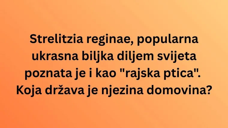 Koliko dobro poznaje&scaron; biljni i životinjski svijet Afrike? Dokaži na kvizu da ti nisu strani
