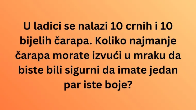 Samo oni s natprosječnim umom mogu rije&scaron;iti ovaj kviz bez gre&scaron;ke: Otkrij jesi li među njima