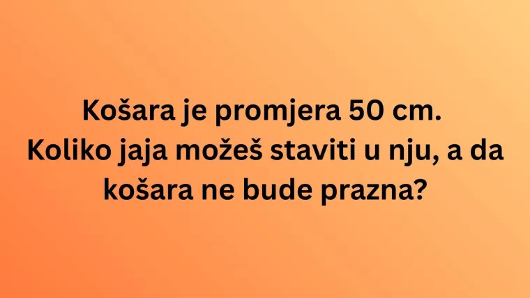 Upregni moždane vijuge i dokaži da zagonetke može&scaron; rije&scaron;iti kao od &scaron;ale: Pazi jer je kviz težak