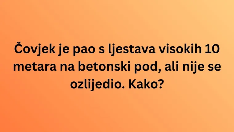 Upregni moždane vijuge i dokaži da zagonetke može&scaron; rije&scaron;iti kao od &scaron;ale: Pazi jer je kviz težak
