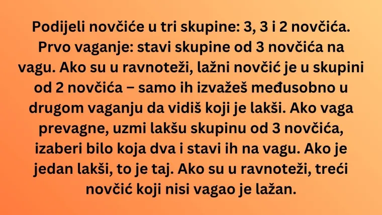 Upregni moždane vijuge i dokaži da zagonetke može&scaron; rije&scaron;iti kao od &scaron;ale: Pazi jer je kviz težak