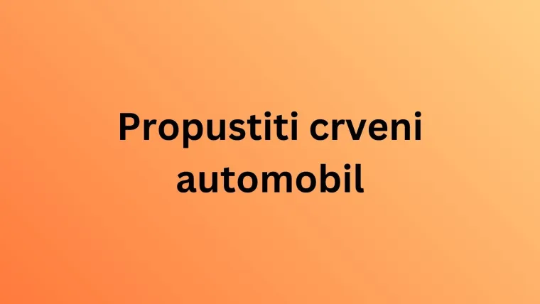 Ako na ovom kvizu o prometnim pravilima ostvari&scaron; sve točne odgovore, zaslužio si vozačku dozvolu