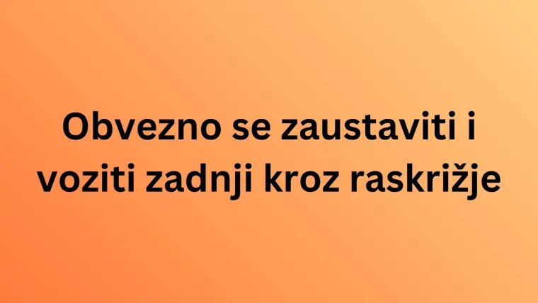 Ako na ovom kvizu o prometnim pravilima ostvari&scaron; sve točne odgovore, zaslužio si vozačku dozvolu