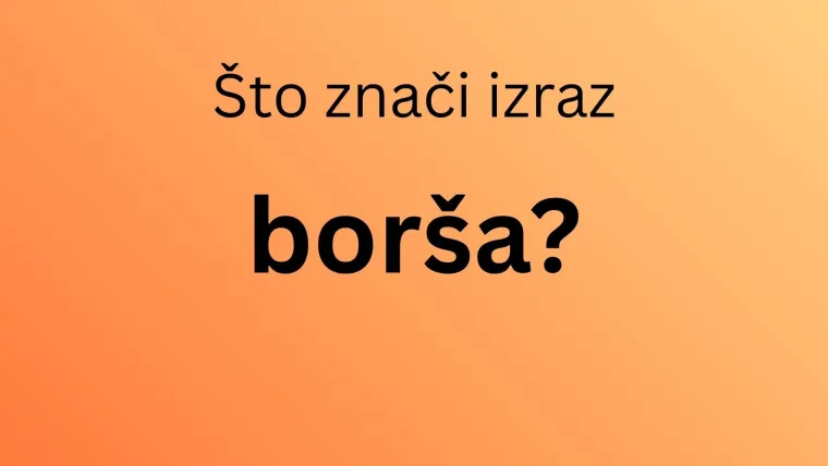 Snalazi&scaron; li se kao turist u Dalmaciji? Dokaži da razumije&scaron; značenja ovih izraza na kvizu
