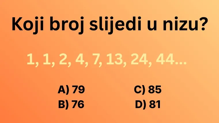 Ima&scaron; li visok IQ? Dokaži nam to u kvizu ispunjenim genijalnim mozgalicama