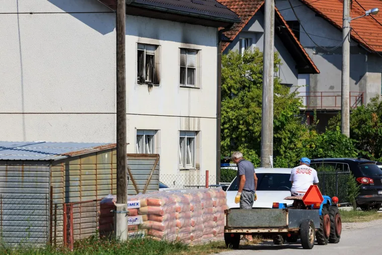 Ovo je kuća u kojoj su pronađena tijela oca i dvoje djece! Sveti Križ Začretje zavijen u crno