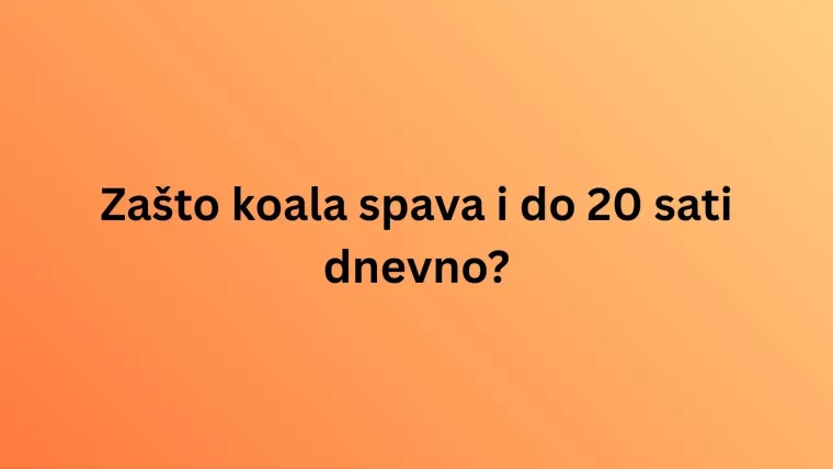 Koliko zna&scaron; o najpoznatijim životinjama svijeta? Poku&scaron;aj rasturiti na laganom kvizu