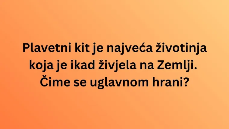 Koliko zna&scaron; o najpoznatijim životinjama svijeta? Poku&scaron;aj rasturiti na laganom kvizu