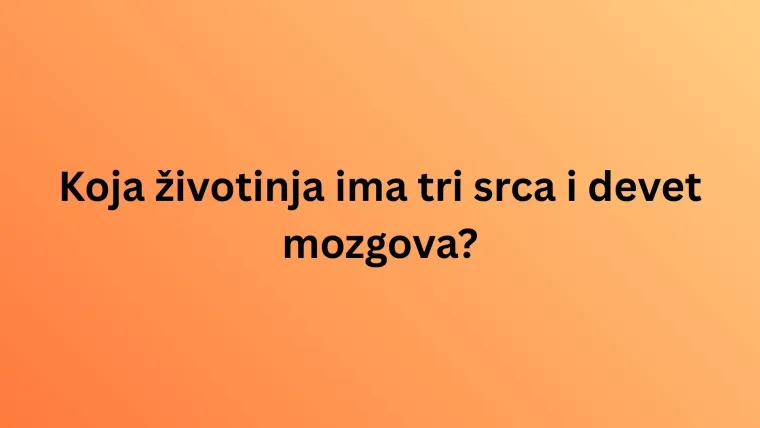 Koliko zna&scaron; o najinteligentnijim životinjama na svijetu? Poku&scaron;aj rasturiti na ovom te&scaron;kom kvizu