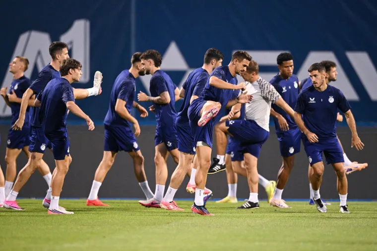 Dinamo odradio posljednji trening prije ključne utakmice, jedan detalj na Kovačeviću je znakovit