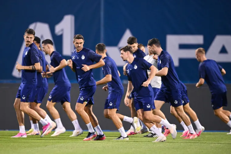 Dinamo odradio posljednji trening prije ključne utakmice, jedan detalj na Kovačeviću je znakovit