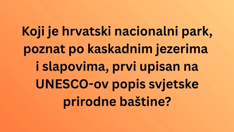 Poznaje&scaron; li hrvatske nacionalne simbole? Oku&scaron;aj se na kvizu i dokaži da su pitanja laka