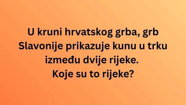 Poznaje&scaron; li hrvatske nacionalne simbole? Oku&scaron;aj se na kvizu i dokaži da su pitanja laka