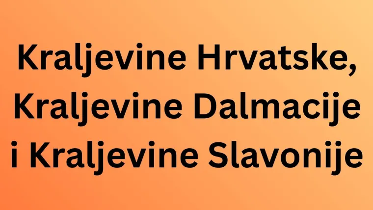 Poznaje&scaron; li hrvatske nacionalne simbole? Oku&scaron;aj se na kvizu i dokaži da su pitanja laka