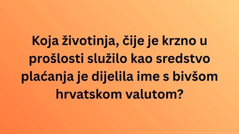 Poznaje&scaron; li hrvatske nacionalne simbole? Oku&scaron;aj se na kvizu i dokaži da su pitanja laka