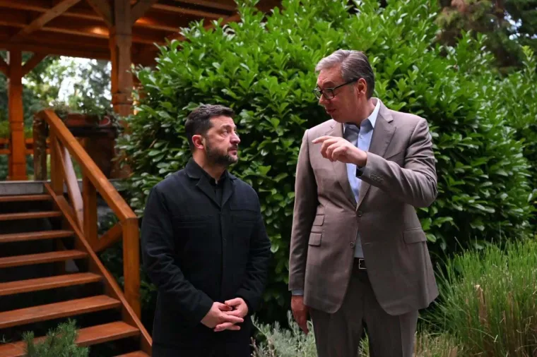 Vučić priredio večeru za Zelenskog u Beogradu: 'Gostima smo približili duh Srbije'