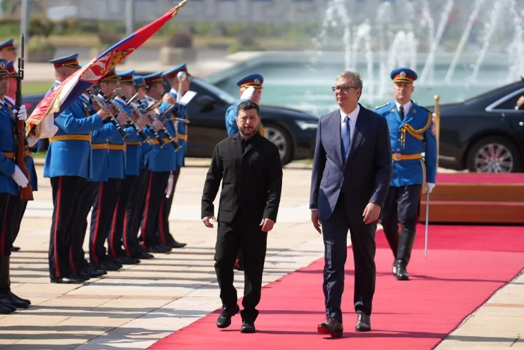 Vučić priredio večeru za Zelenskog u Beogradu: 'Gostima smo približili duh Srbije'