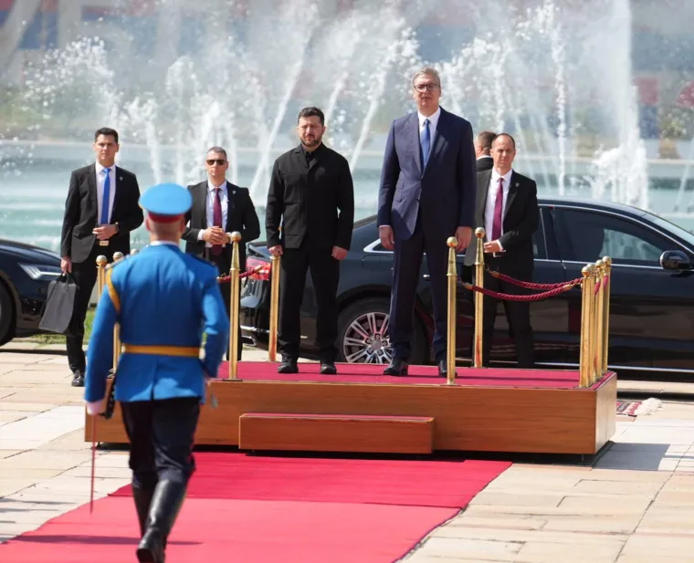 Vučić priredio večeru za Zelenskog u Beogradu: 'Gostima smo približili duh Srbije'