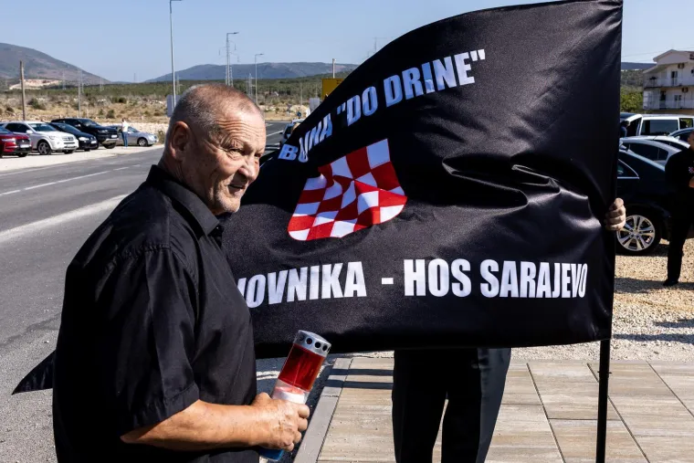 U Mostaru se okupili pripadnici HOS-a. Stigao i Marko Skejo: Evo zbog čega