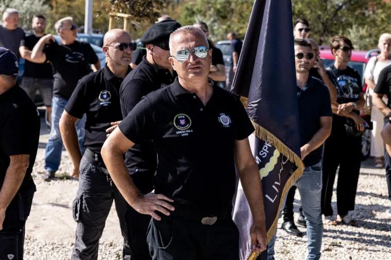 U Mostaru se okupili pripadnici HOS-a. Stigao i Marko Skejo: Evo zbog čega