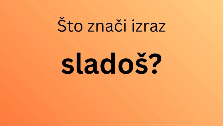 Može&scaron; li rasturiti na kvizu i dokazati da ne treba&scaron; biti Slavonac kako bi razumio ove izraze?