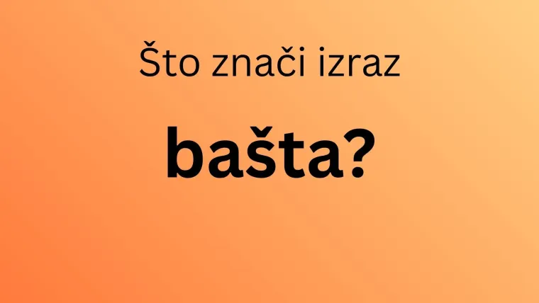 Može&scaron; li rasturiti na kvizu i dokazati da ne treba&scaron; biti Slavonac kako bi razumio ove izraze?