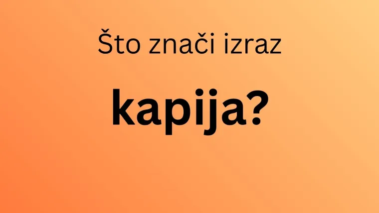 Može&scaron; li rasturiti na kvizu i dokazati da ne treba&scaron; biti Slavonac kako bi razumio ove izraze?