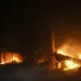 Vatra guta Omi&scaron;: Pogledajte užasne prizore bijega iz gorućeg grada