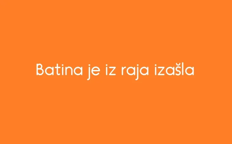 Može&scaron; li prepoznati hrvatske izreke na temelju urnebesnih ilustracija? Ovaj kviz će vas zabaviti
