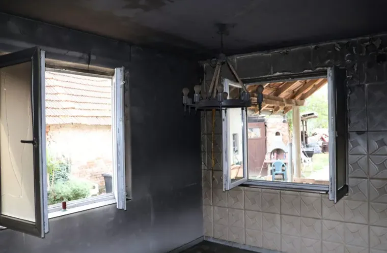 Tužni prizori nakon požara u Međimurju: Obitelj Amić u nekoliko minuta ostala je bez svega