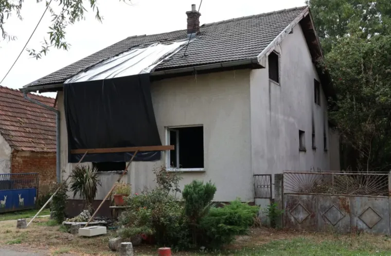 Tužni prizori nakon požara u Međimurju: Obitelj Amić u nekoliko minuta ostala je bez svega